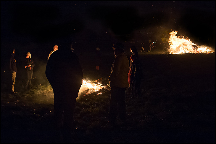 Around the bonfire